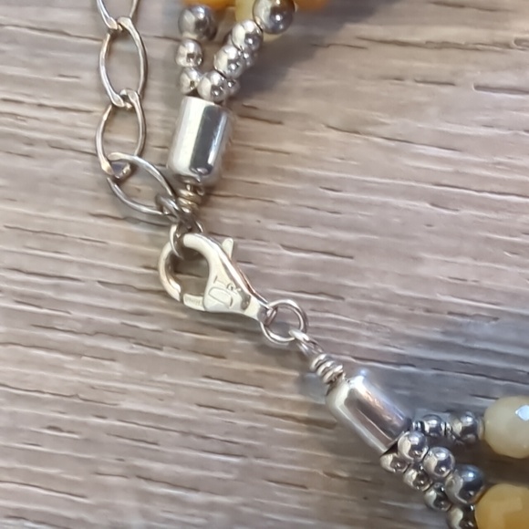 Jay King DTR Tigers Eye & Yellow Jasper Sterling Silver - EUC - Picture 9 of 10